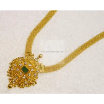 Attractive Gold Plated Pendant   